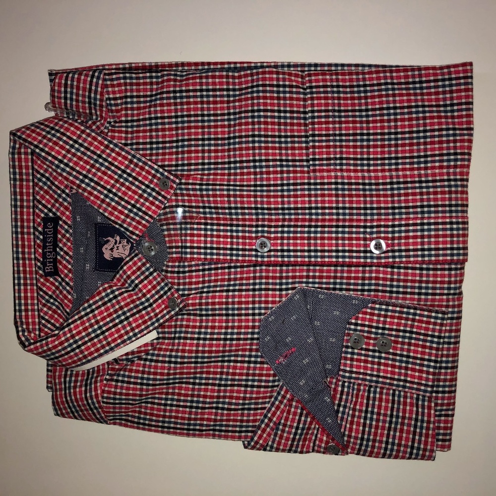 New! Long Sleeve Button down